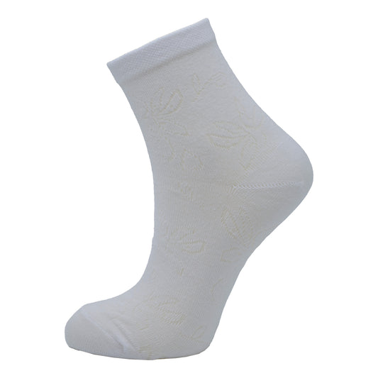 Cutia de Șosete din bumbac, 12 perechi pentru Dama „Model Florar ”