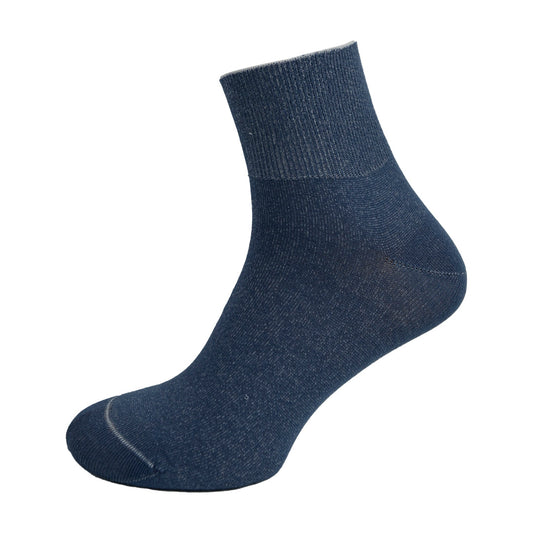 Cutia de Șosete din bumbac, 12 perechi pentru Dama „Model Relax Scurte ”-Fara Elastic