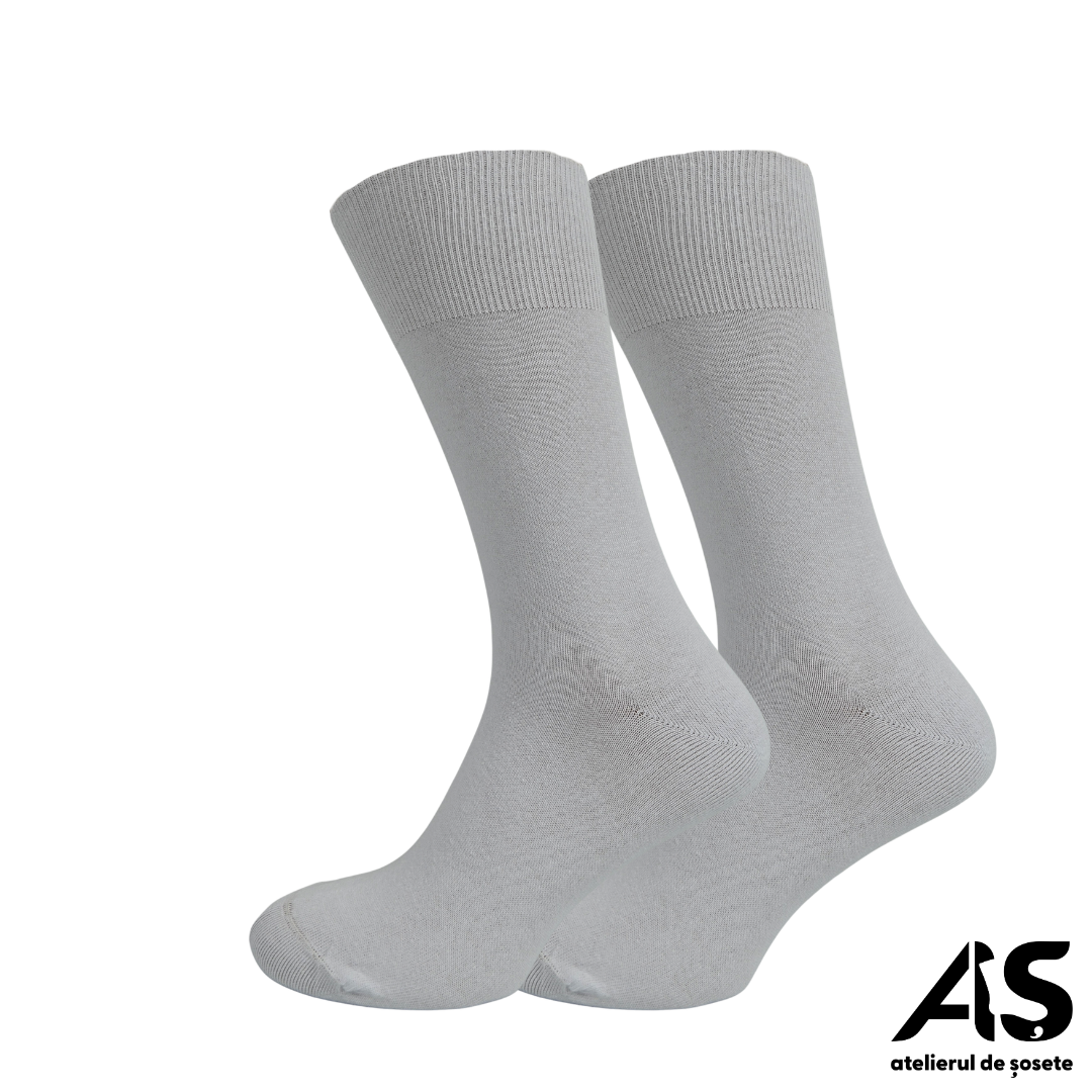 Cutie Șosete Bărbați EXTRA FINE din Bumbac – Multicolor Deschis, 15 Perechi
