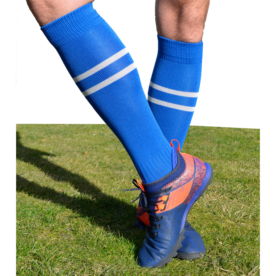 Jambiere Fotbal cu TALPĂ - Adulți - set 3 perechi