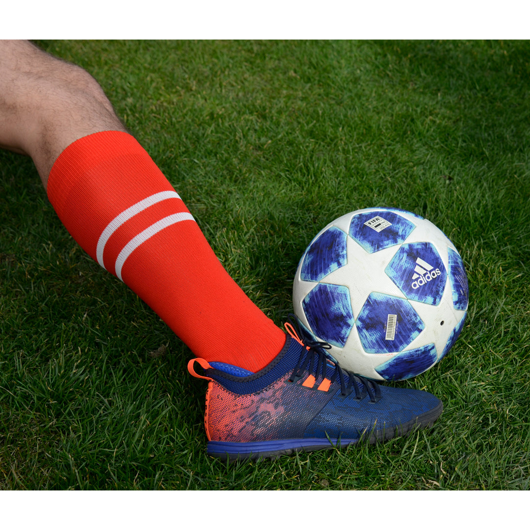 Jambiere Fotbal cu TALPĂ - Adulți - set 3 perechi