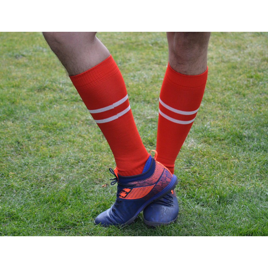 Jambiere Fotbal cu TALPĂ - Adulți - set 3 perechi