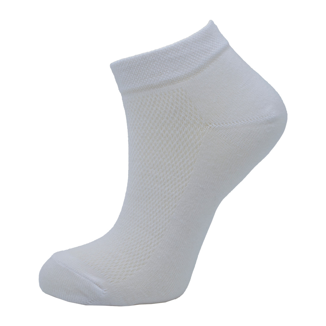 Cutia de Șosete din bumbac, 12 perechi pentru Dama „Model Semi Scurte Plasa”- Multicolor🤩
