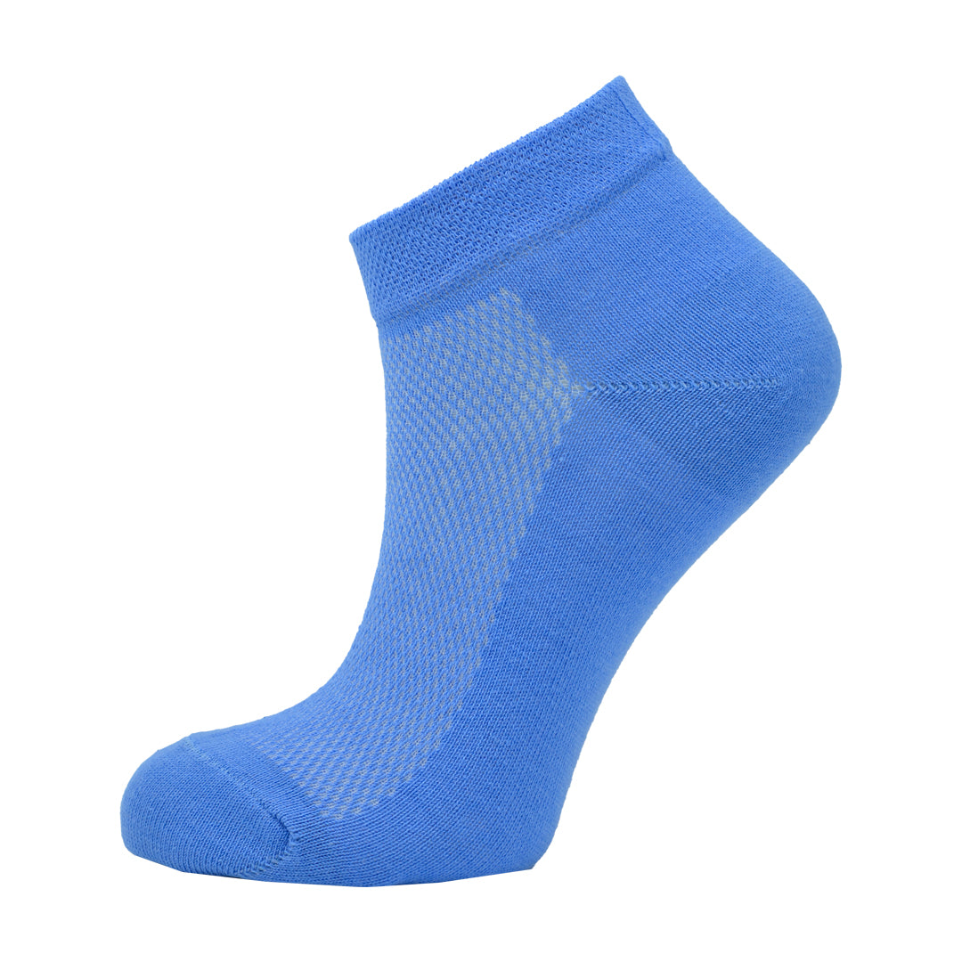 Cutia de Șosete din bumbac, 12 perechi pentru Dama „Model Semi Scurte Plasa”- Multicolor🤩
