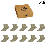 Cutie Șosete Damă Relax Scurte Fără Elastic – 10 Perechi | Bumbac Confortabil