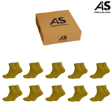 Cutie Șosete Damă Relax Scurte Fără Elastic – 10 Perechi | Bumbac Confortabil