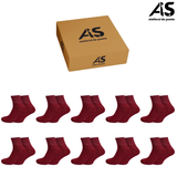 Cutie Șosete Damă Relax Scurte Fără Elastic – 10 Perechi | Bumbac Confortabil