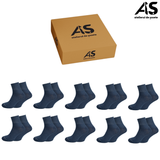 Cutie Șosete Damă Relax Scurte Fără Elastic – 10 Perechi | Bumbac Confortabil