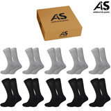 Cutie Șosete Sport Bărbați Lungi din Bumbac – 10 Perechi | Confort & Susținere