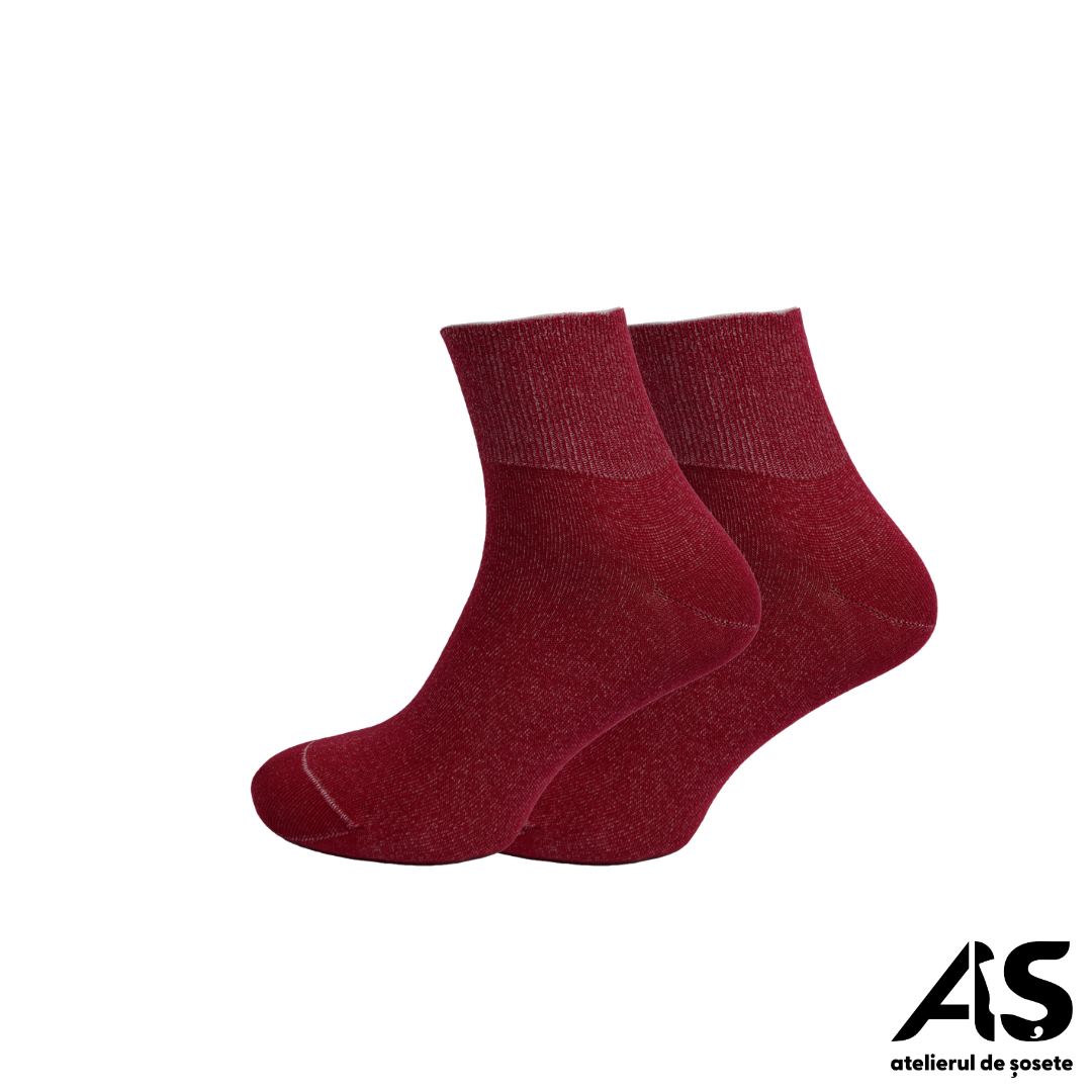 Cutie Șosete Damă Relax Scurte Fără Elastic – 10 Perechi | Bumbac Confortabil