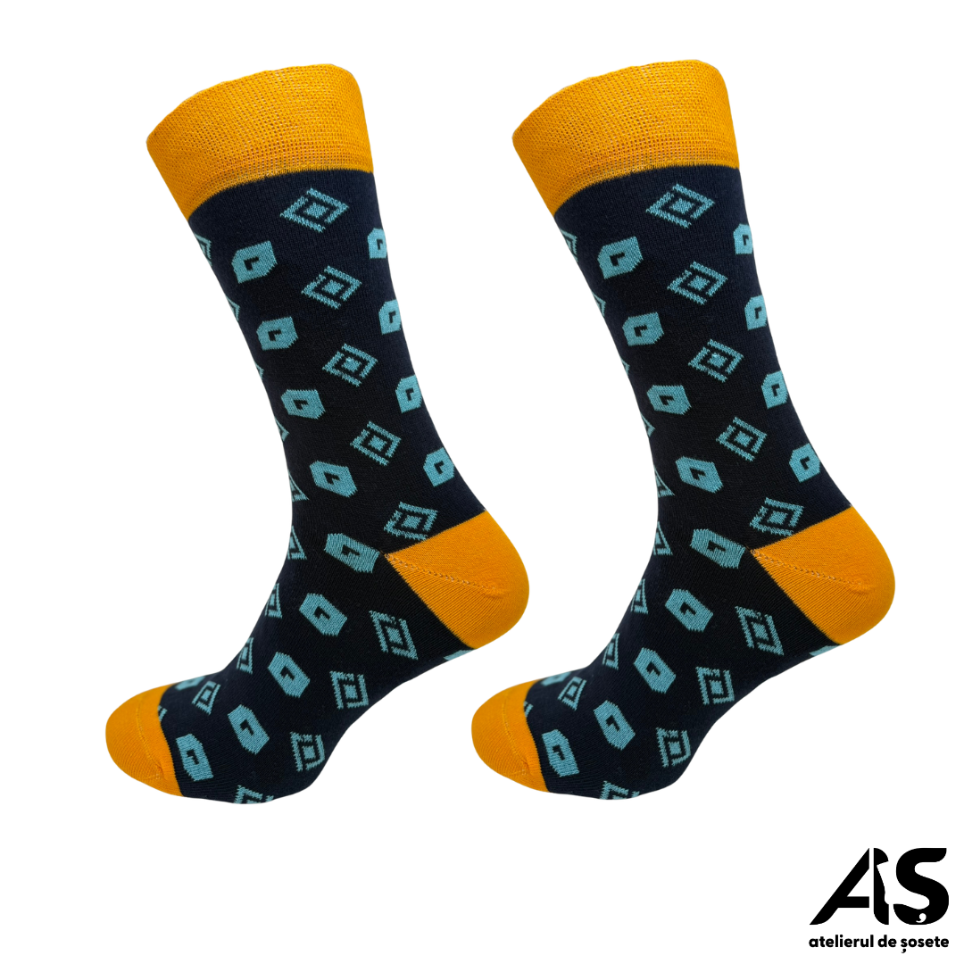 Șosete Bărbați Design Extravagant din Bumbac – 10 Perechi