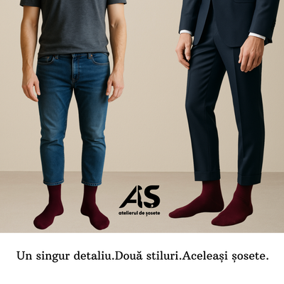 Cutie Șosete Bărbați EXTRA FINE din Bumbac – Multicolor Deschis, 15 Perechi