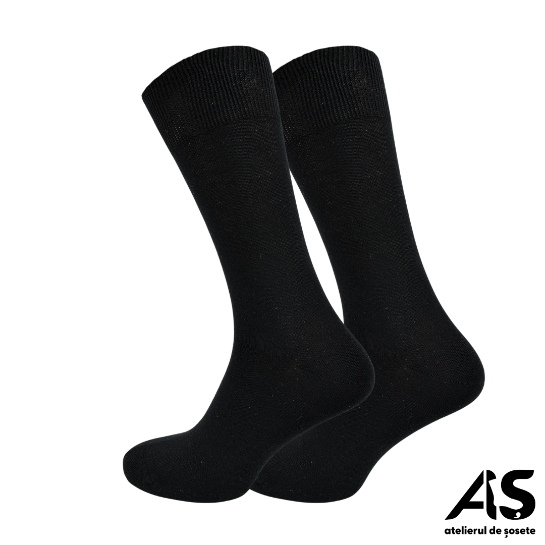 Cutie Șosete Bărbați EXTRA FINE din Bumbac – Multicolor Închis, 15 Perechi