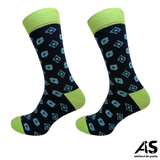 Șosete Bărbați cu Design Extravagant – Cutie 10 Perechi din Bumbac