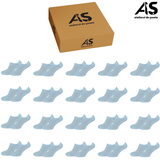 Cutie Șosete Bărbați Gleznă Plasă din Bumbac Pieptănat – 20 Perechi