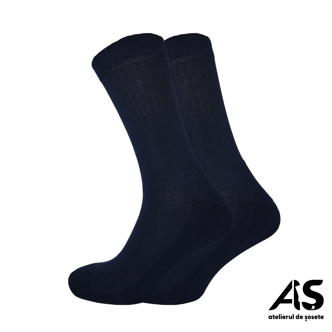 Cutie Șosete Groase Bărbați cu Talpă Flaușată din Bumbac – 10 Perechi