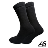 Cutie Șosete Groase Bărbați Flauș Total din Bumbac – 10 Perechi