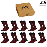 Cutie Șosete Bărbați Jacard din Bumbac – 10 Perechi | Confort & Stil Zilnic