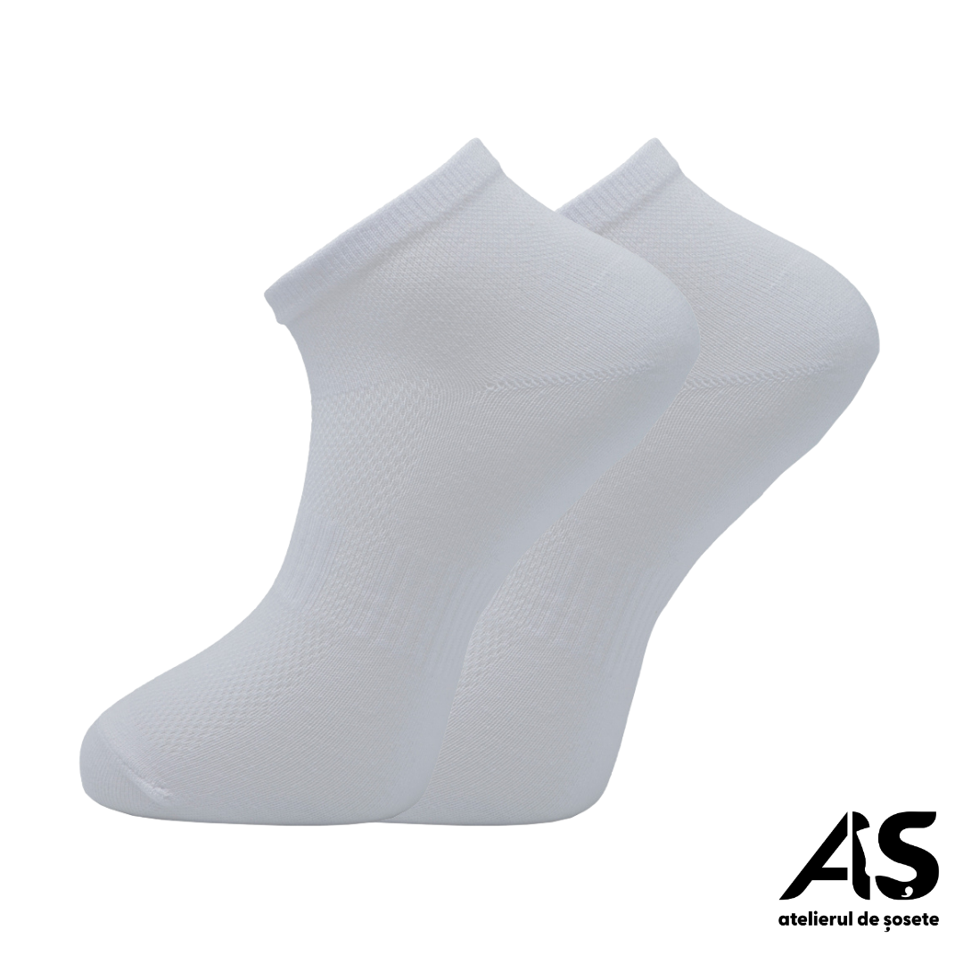 Cutie Șosete Bărbați Semi-Scurte Plasă Sport din Bumbac Pieptănat – 20 Perechi