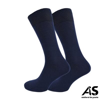 Cutie Șosete Bărbați EXTRA FINE din Bumbac – Multicolor Închis, 15 Perechi