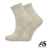 Cutie Șosete Damă Florale din Bumbac – 10 Perechi | Confort Premium