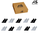 Cutie Șosete Damă Invizibile din Bumbac – 10 Perechi | Confort Zilnic