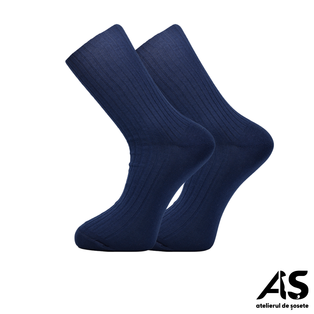 Cutie Șosete Medicinale Bărbați 100% Bumbac – Fără Elastic, 10 Perechi