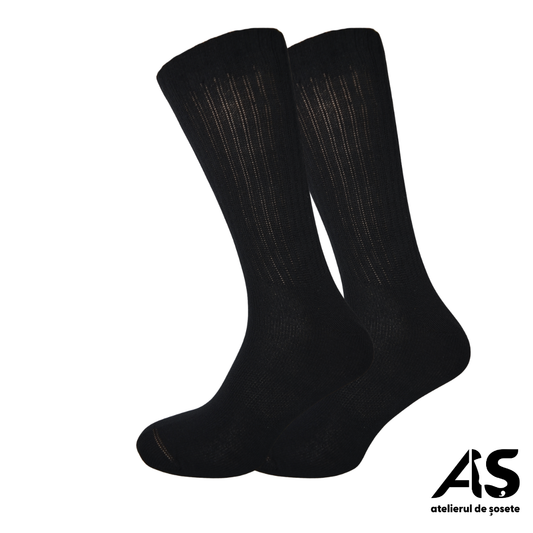 Cutie Șosete Sport Bărbați Lungi din Bumbac – 10 Perechi | Confort & Susținere