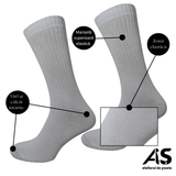 Cutie Șosete Sport Bărbați Lungi din Bumbac – 10 Perechi | Confort & Susținere