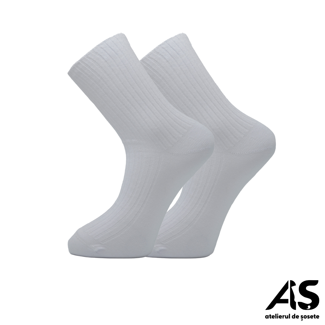 Cutie Șosete Medicinale Bărbați 100% Bumbac – Fără Elastic, Multicolor Deschis, 15 Perechi